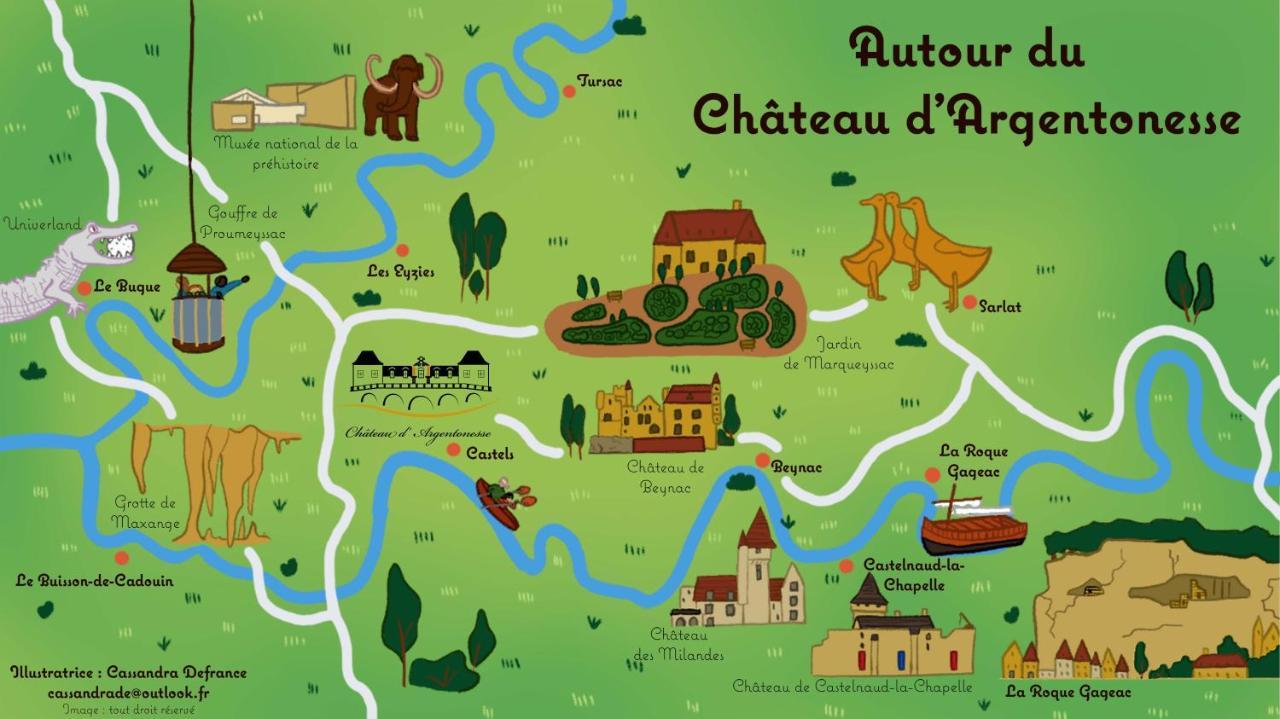 Chateau D'Argentonesse Castels Εξωτερικό φωτογραφία